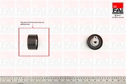 FAI AUTOPARTS Натяжной ролик, ремень ГРМ T9513